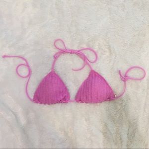 👙 Victoria Secret teeny triangle crotchet top